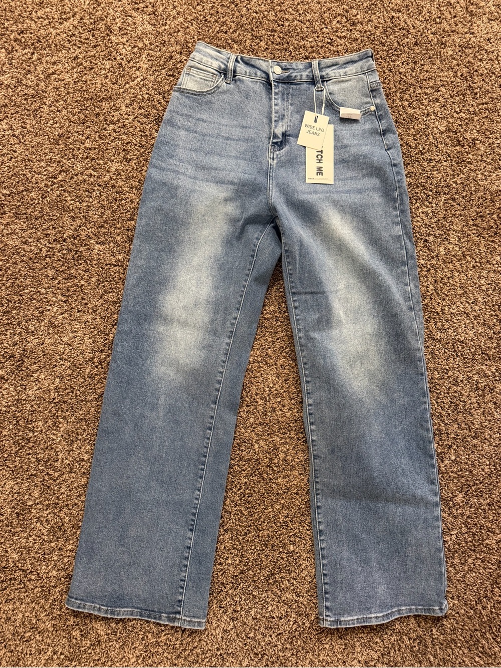 Katch Me Wide Leg Blue Women’s Jeans